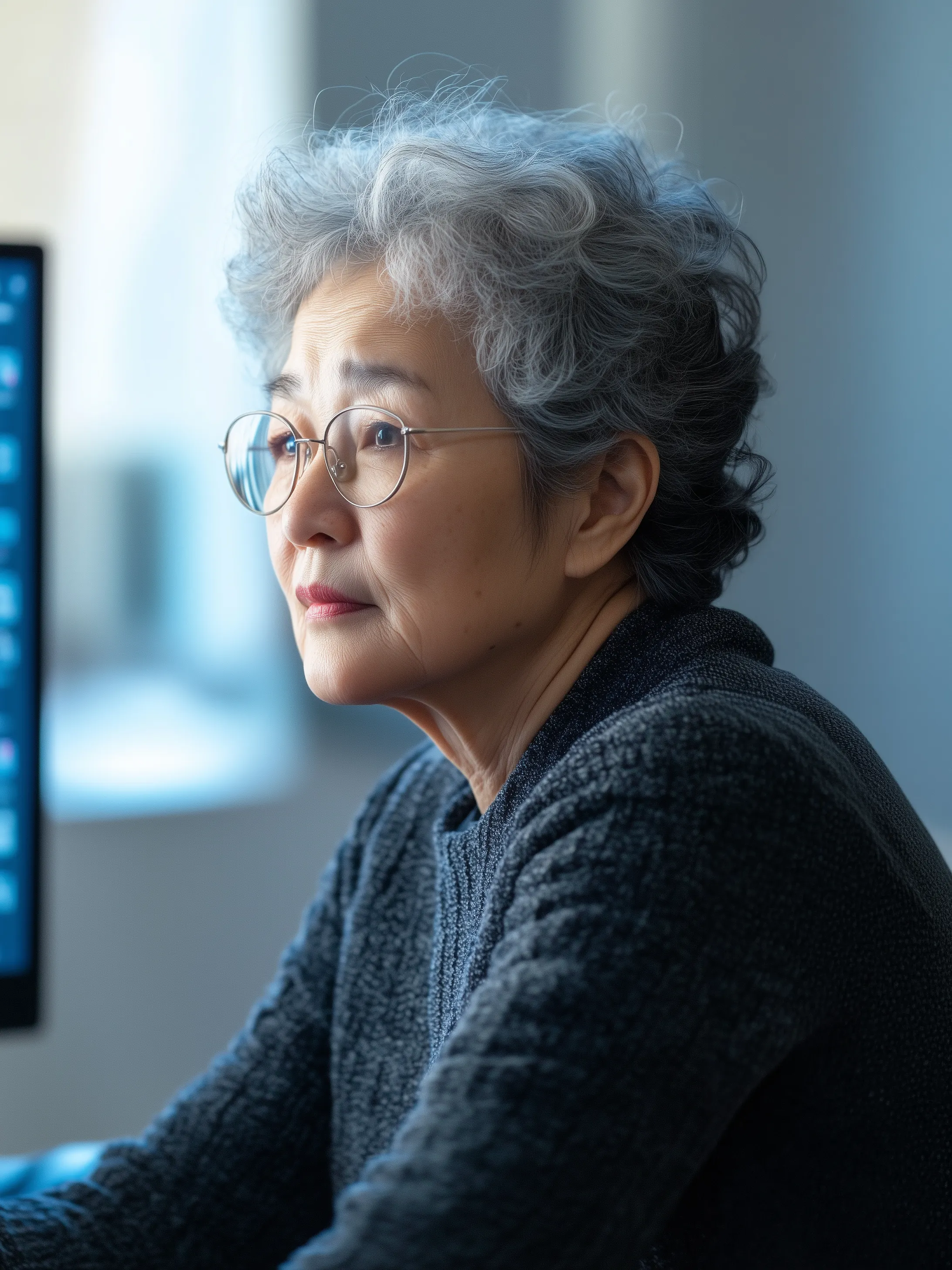 인지력 훈련을 하는 시니어